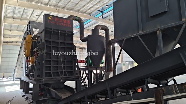 四川雙線（破碎線、分選線）安裝結(jié)束，等待客戶試機指令。