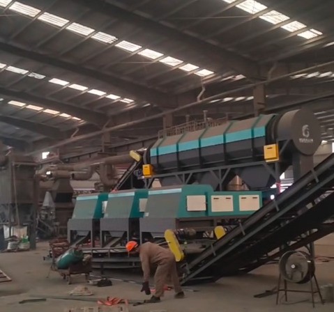 越南地區(qū)分選設(shè)備現(xiàn)場。